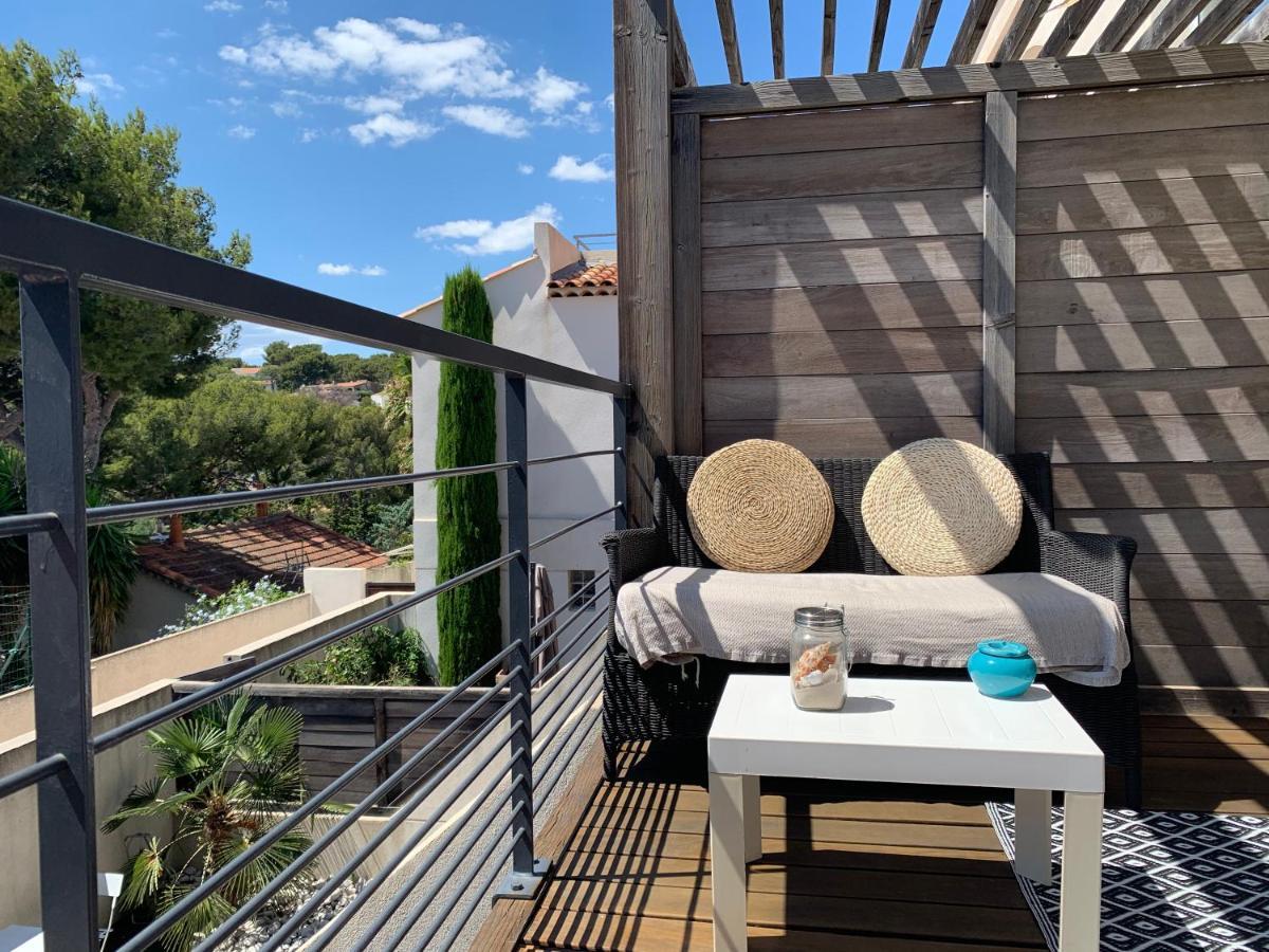Cassis, Le Grand Bleu, Triplex Vue Mer, Port Plage 10Mn A Pieds Kültér fotó