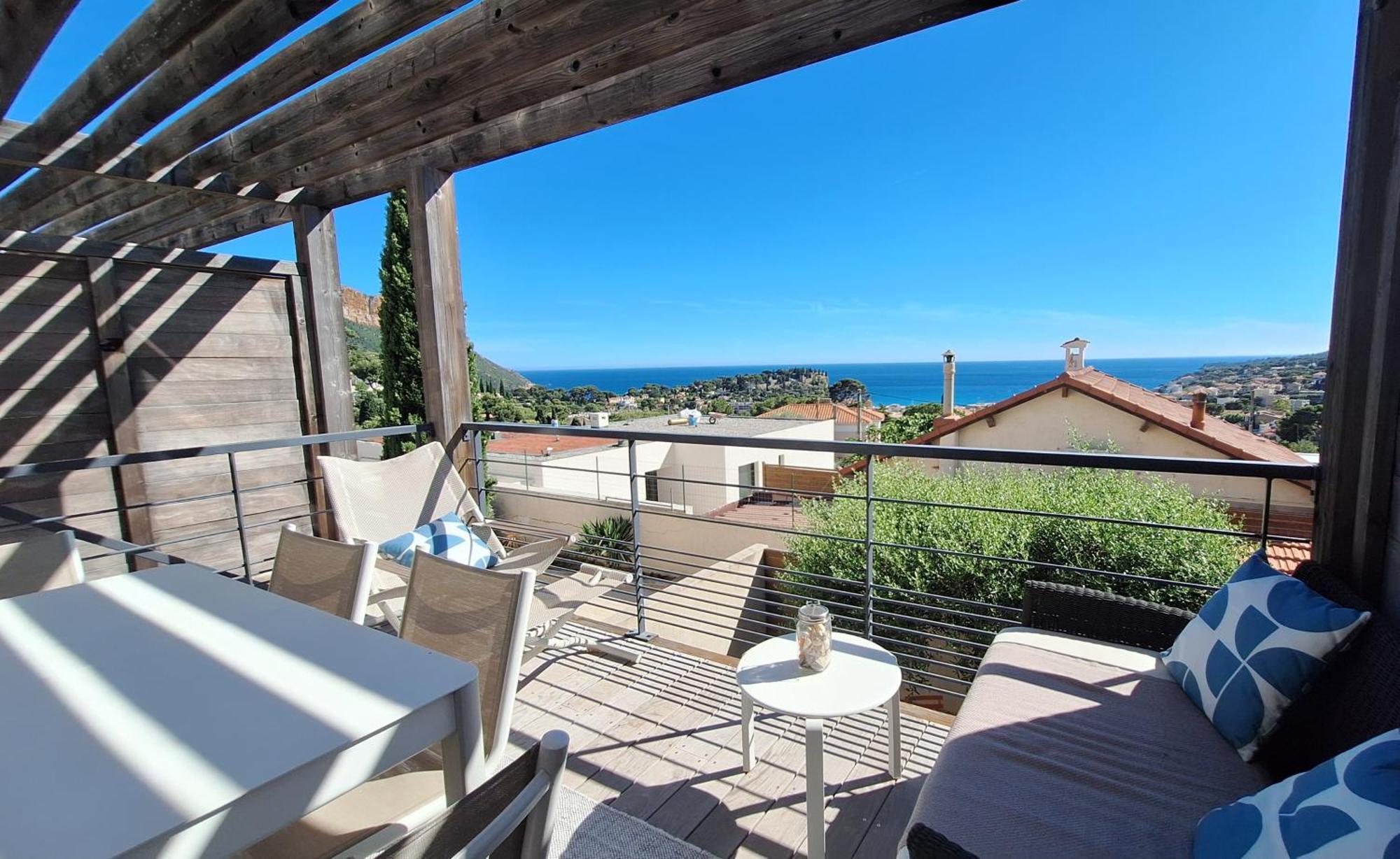 Cassis, Le Grand Bleu, Triplex Vue Mer, Port Plage 10Mn A Pieds Kültér fotó